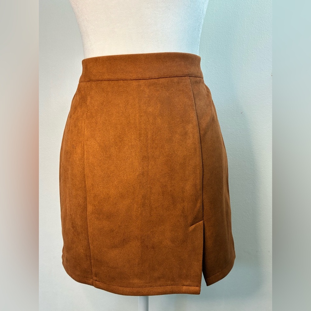 Elegant Coppery Brown Women's Skirt